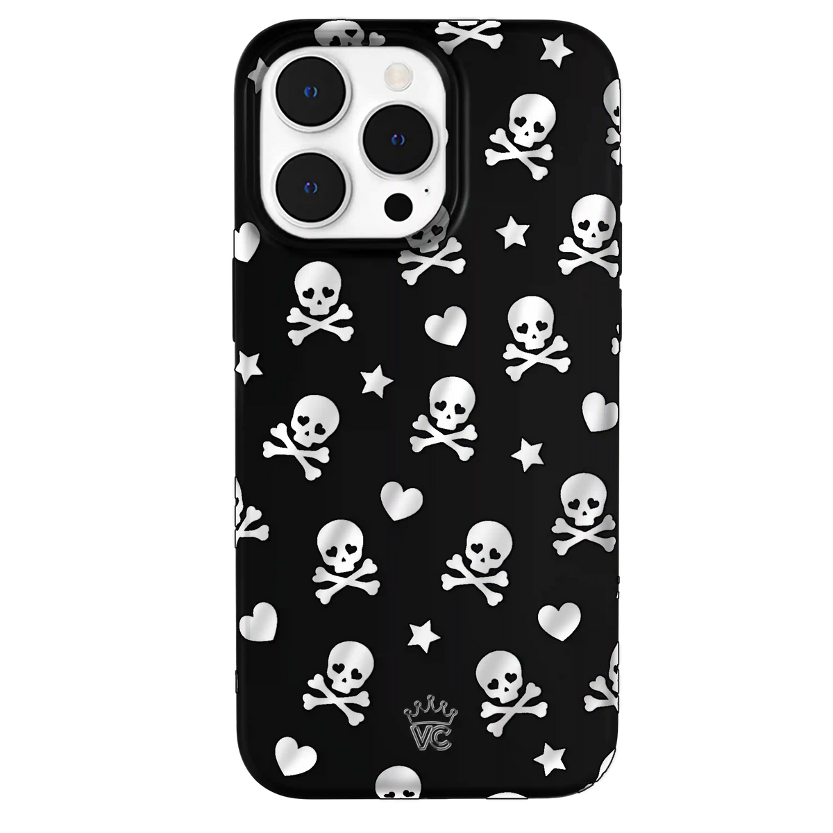 Chrome Skulls iPhone Case