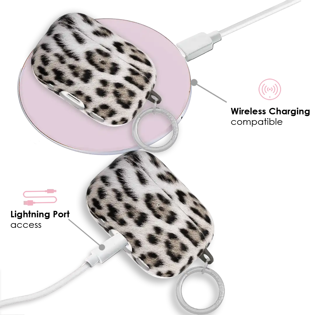 Arctic Leopard AirPod Case