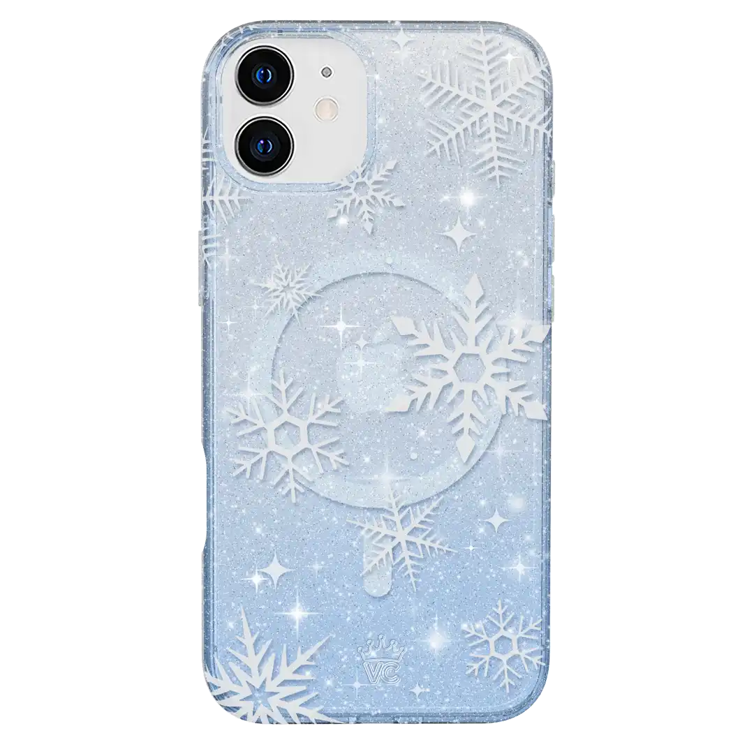 Snow Angel Glitter iPhone Case