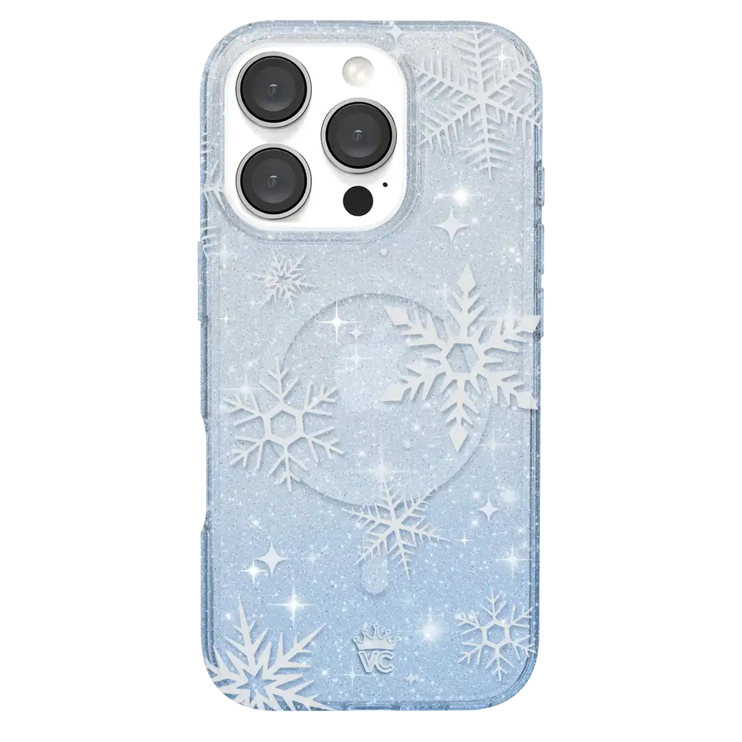 Snow Angel Glitter iPhone Case