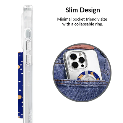 Winter Teddy MagSafe Grip Ring